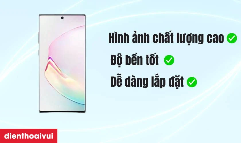 Màn hình chính hãng GENA loại Pro thay cho Samsung Galaxy Note 10 Plus có tốt không