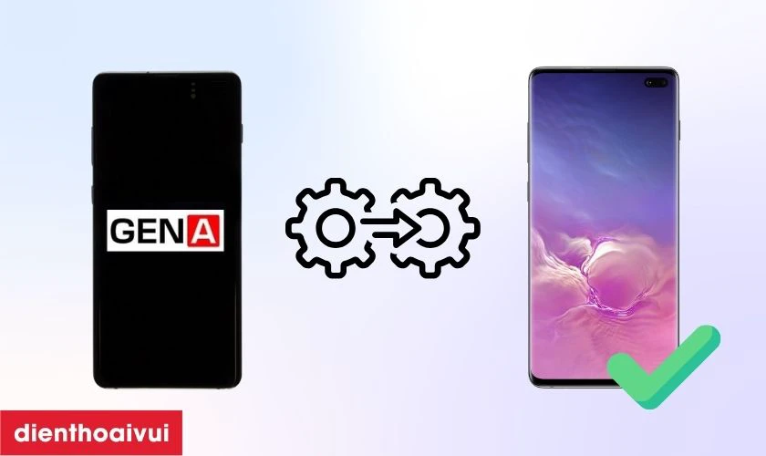 Có nên thay màn hình Galaxy S10 Plus nguyên khung chính hãng GENA loại A+ không?