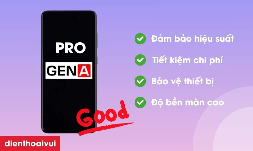 Có nên thay màn hình Galaxy S10 Plus nguyên khung chính hãng GENA loại Pro không?