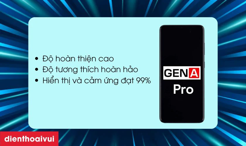 Màn hình GENA loại Pro thay cho Samsung Galaxy S20 FE có tốt không?