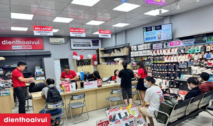Dịch vụ thay màn hình Samsung Galaxy S20 nguyên khung hãng Safety lấy liền tại Điện Thoại Vui