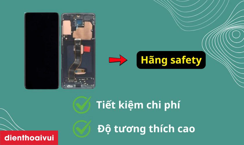 Có nên thay màn hình Samsung Galaxy S20 Plus nguyên khung hãng Safety không?