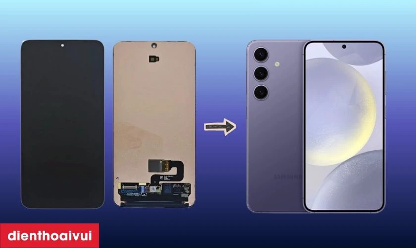 Thay m&agrave;n h&igrave;nh Samsung Galaxy S24 có ảnh hưởng gì kh&ocirc;ng?