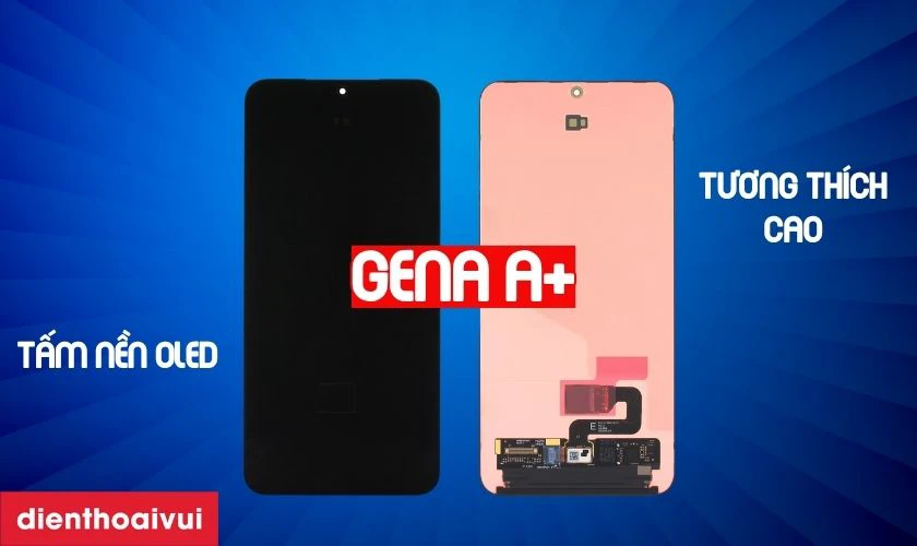 Màn hình Samsung Galaxy S24 Plus nguyên khung chính hãng GENA loại A+ Size 6.57 là gì?