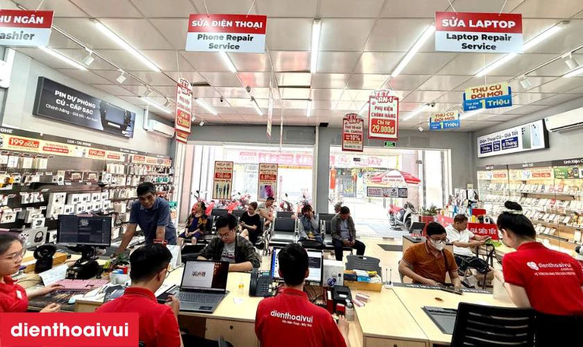 Cửa hàng thay màn hình Samsung Galaxy S24 Ultra ở đâu chính hãng