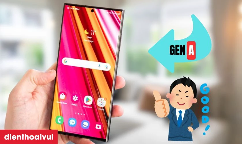 Màn hình GENA thay cho Samsung Galaxy S24 Ultra có tốt không