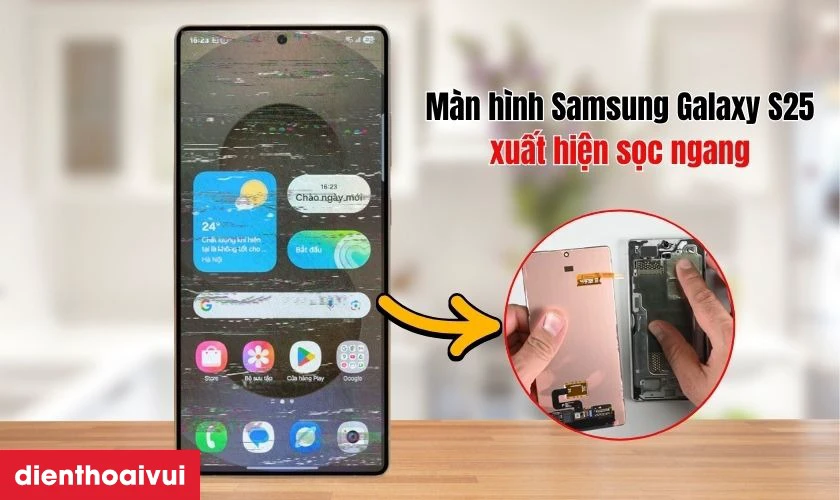 C&aacute;c dấu hiệu nhận biết bạn cần thay m&agrave;n h&igrave;nh Samsung