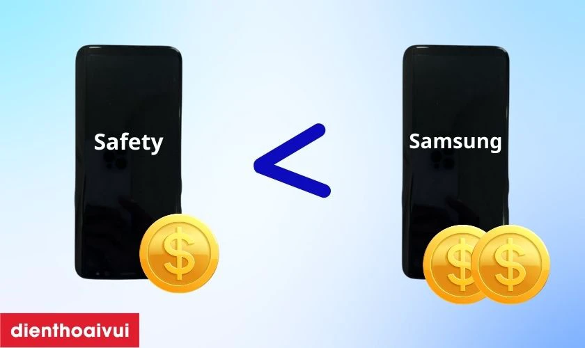 Có nên thay màn hình Samsung Galaxy S8 nguyên khung hãng Safety không?