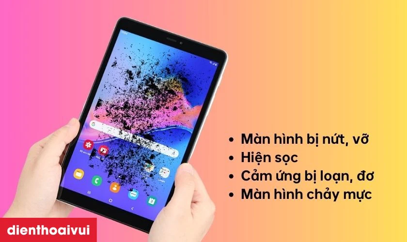 Các dấu hiệu nhận biết bạn cần thay màn hình Samsung Galaxy Tab A Plus 8.0 2019 mới