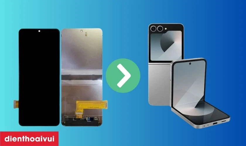 Cần lưu ý gì khi thay màn hình Samsung Galaxy Z Flip 6