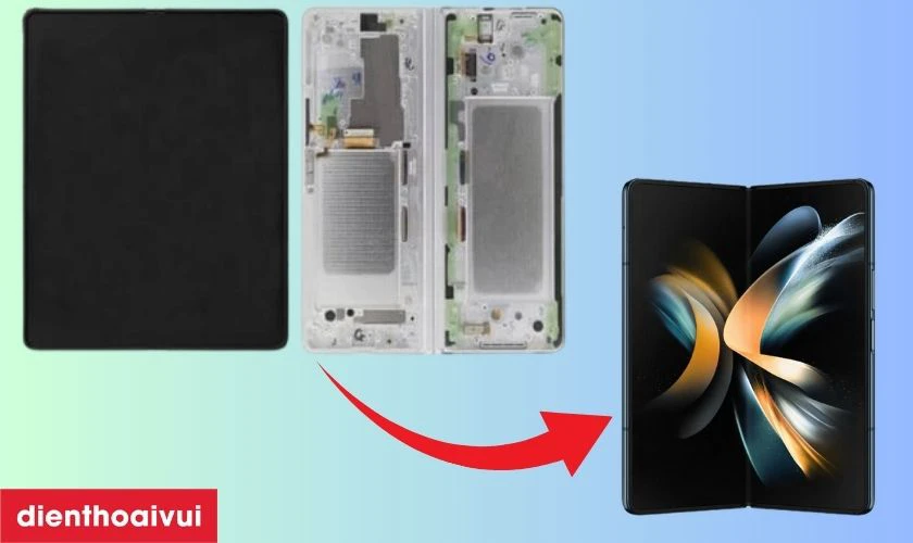 Màn hình chính hãng GENA loại Pro thay cho Samsung Galaxy Z Fold 4 có tốt không?