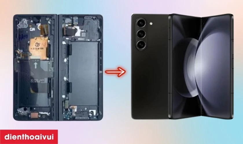 Màn hình Samsung Galaxy Z Fold 5 (mặt ngoài) chính hãng GENA loại Pro là gì?