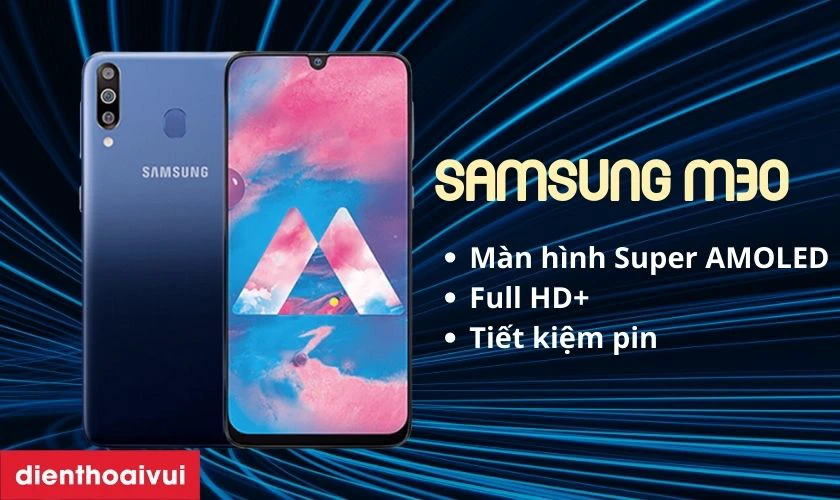 Giới thiệu màn hình Samsung M30