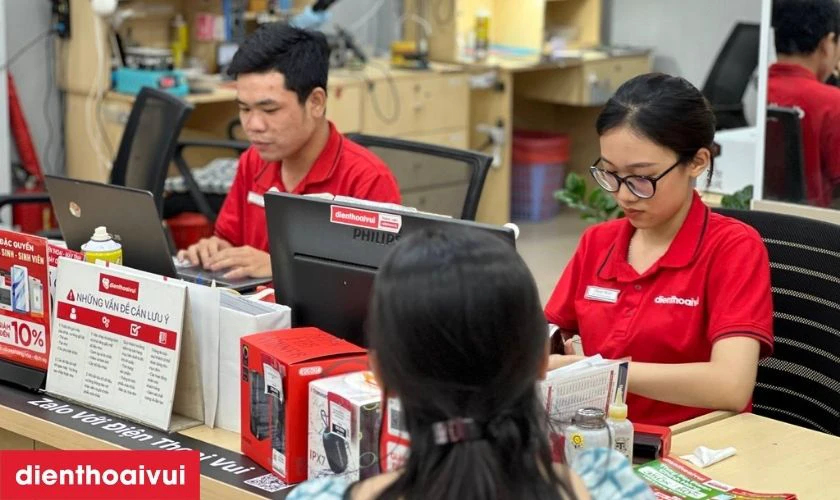 Dịch vụ thay màn hình Samsung M30 chính hãng Orizin, lấy liền tại Điện Thoại Vui
