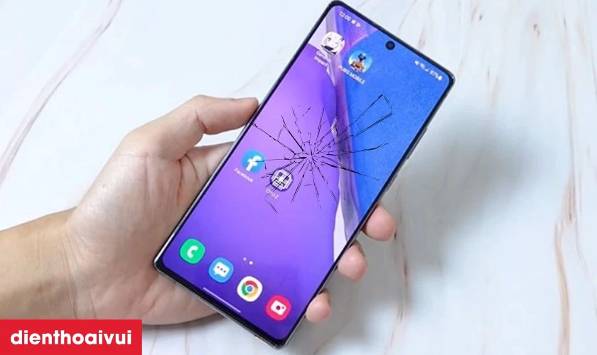 Dấu hiệu cần thay màn hình Samsung Note 20