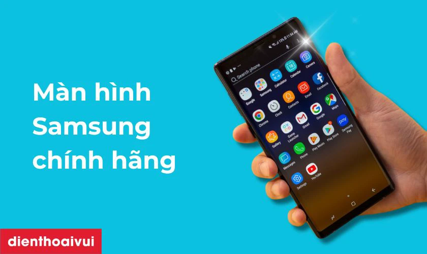 Màn hình chính hãng từ Samsung thay cho Note 9