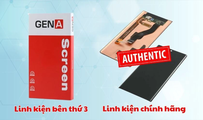 Yếu tố ảnh hưởng đến giá thay màn hình Samsung quận 1