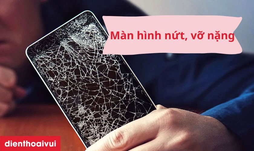 Màn hình Samsung S10E bị vỡ nát