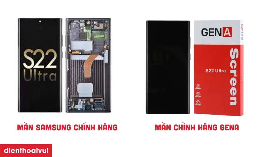 Màn hình S22 Ultra có bao nhiêu loại hiện nay?