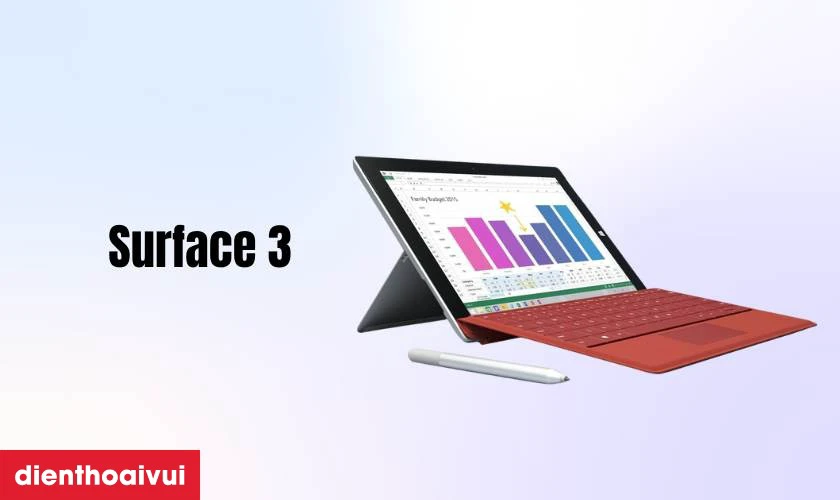 Đặc điểm nổi bật của màn hình Surface 3