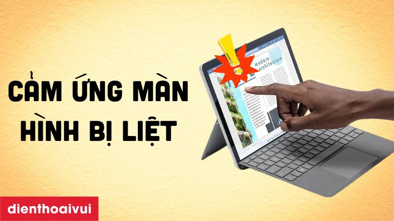 Dấu hiệu cần thay màn hình Surface Go 3 GENA