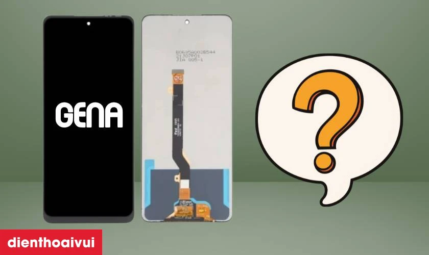 Thay màn hình Tecno Pova 3 chính hãng GENA loại Pro