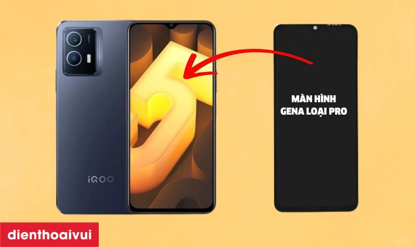 Màn hình Vivo iQOO U5 GENA loại Pro là gì?