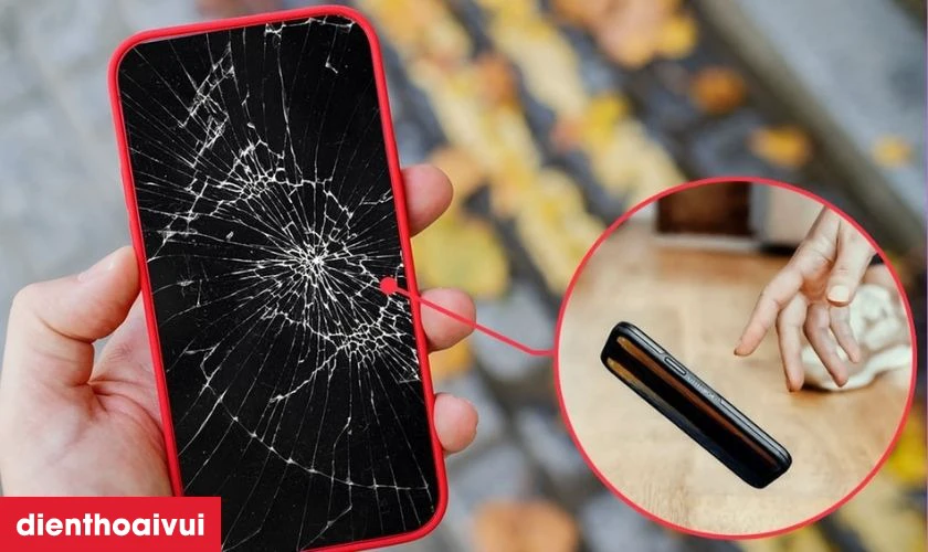 Nguyên nhân khiến màn hình Vivo S15 Pro hư hỏng