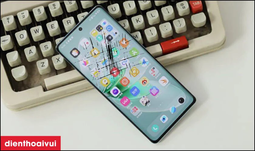 Màn hình Vivo S16 Pro bị vỡ, nứt hoặc trầy xước