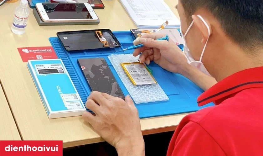 Quy trình Thay màn hình Vivo S16 Pro chuyên nghiệp lấy liền tại Điện Thoại Vui