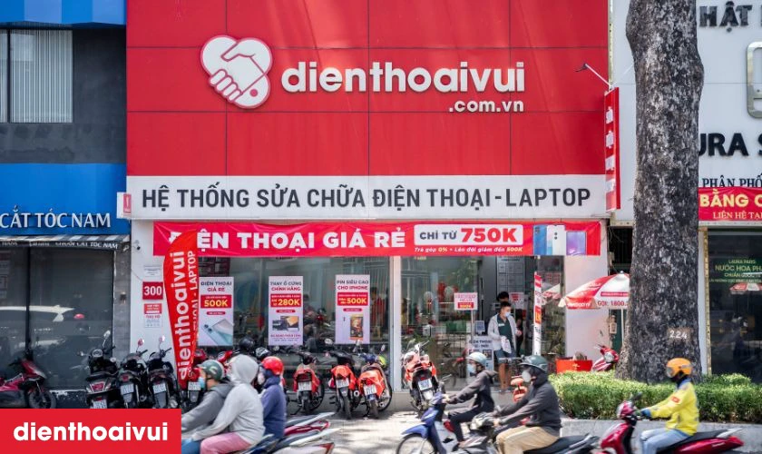 Điện Thoại Vui là địa chỉ thay màn hình Vivo T2x uy tín, lấy liền