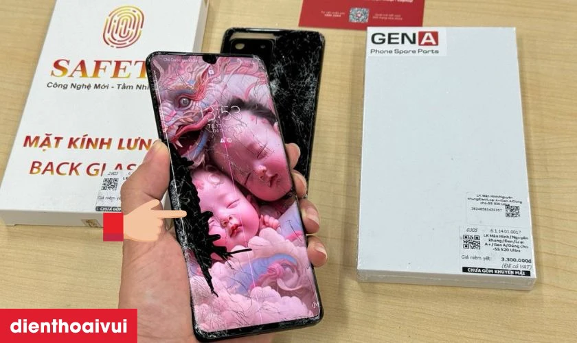 Màn hình xuất hiện sọc nhiễu đốm màu lạnh gây ảnh hưởng đến khả năng hiển thị