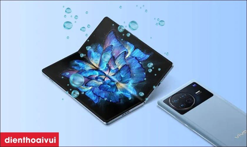 Do tiếp xúc với nước