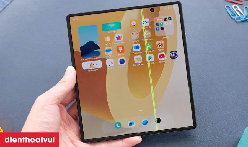 Màn hình xuất hiện các sọc dọc, ngang