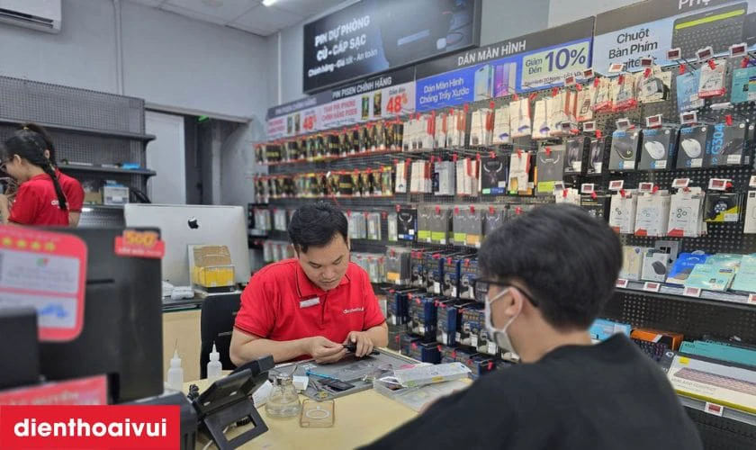 Quy trình thay màn hình Vivo X Fold S chuyên nghiệp lấy liền tại Điện Thoại Vui
