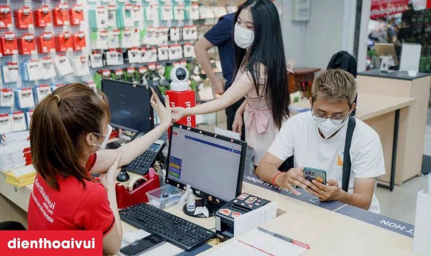 Quy trình thay màn hình Vivo X50 chuyên nghiệp lấy liền tại Điện Thoại Vui