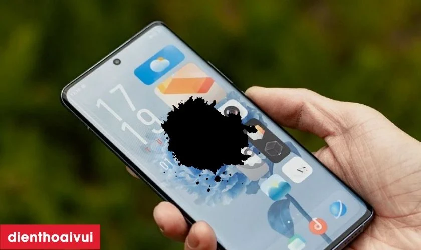 Màn hình không hiển thị hoặc bị đốm