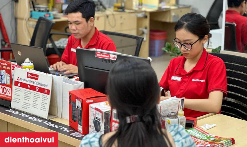 Quy trình thay màn hình Vivo X80 Pro chuyên nghiệp lấy liền tại Điện Thoại Vui