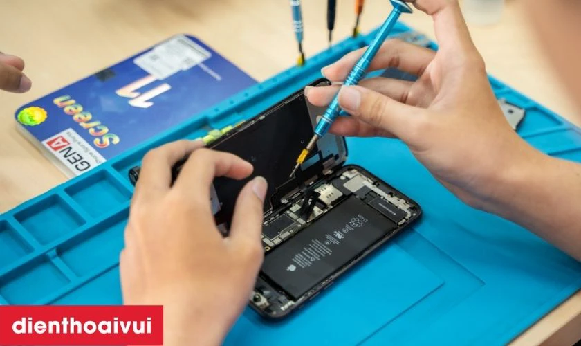 Quy trình thay màn hình Vivo X90 chuyên nghiệp lấy liền tại Điện Thoại Vui
