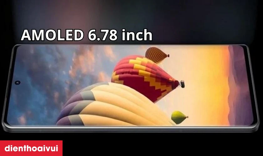 Màn hình Vivo S9 5G có khả năng hiển thị tốt mang đến trải nghiệm mãn nhãn cho người dùng