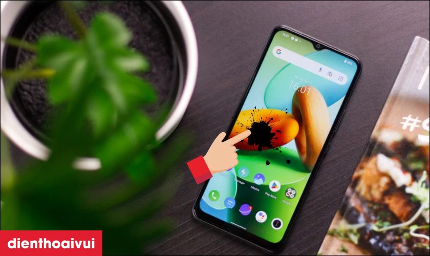 Màn hình xuất hiện sọc nhiễu, đốm màu lạ là dấu hiệu cần thay màn hình mới