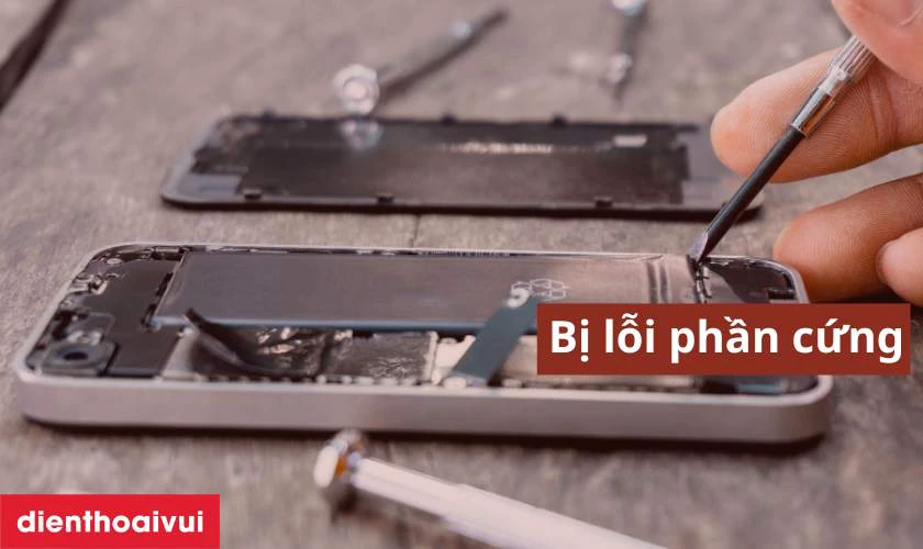 Điện thoại gặp lỗi phần cứng