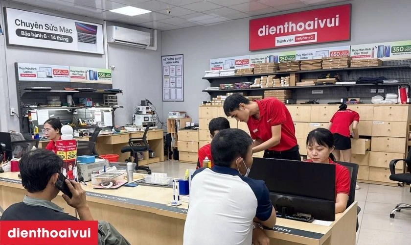 Quy tr&igrave;nh thay m&agrave;n h&igrave;nh Vivo Y13 ch&iacute;nh h&atilde;ng GENA loại Pro minh bạch tại Điện Thoại Vui