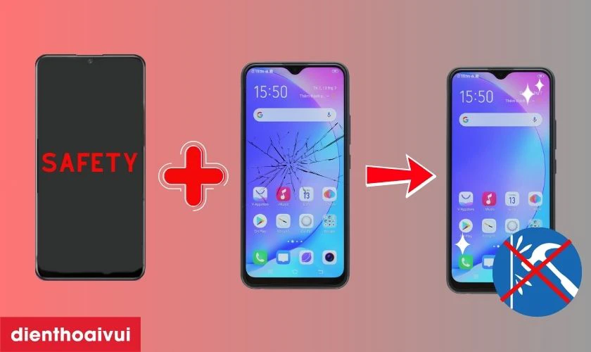 Màn hình Safety thay cho Vivo Y17 có tốt không?