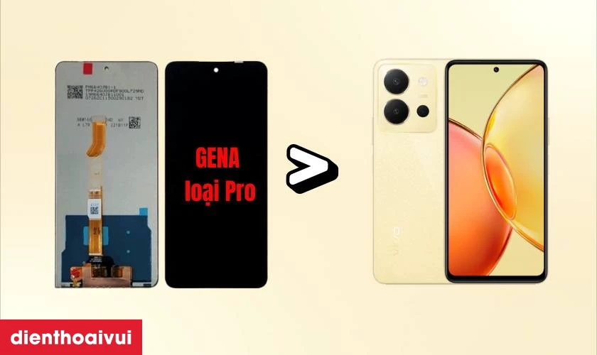 Thay màn hình Vivo Y36 chính hãng GENA loại Pro