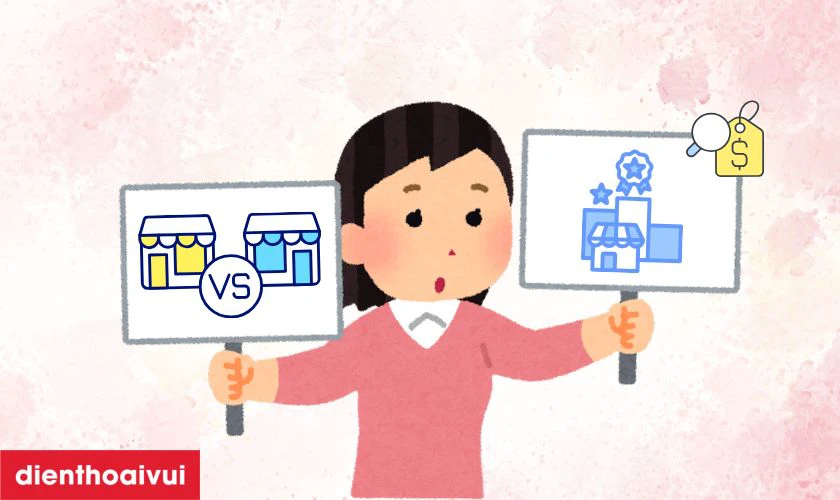 So sánh giá cả để tìm được lựa chọn tối ưu nhất