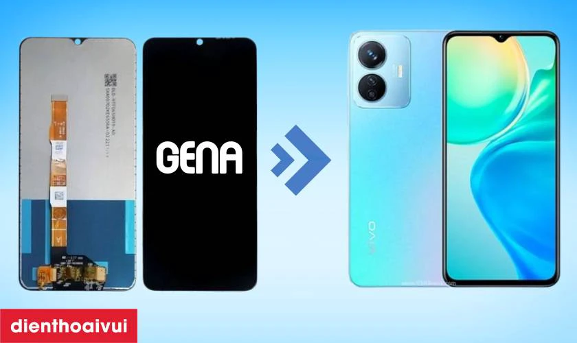Màn hình chính hãng GENA loại Pro thay cho Vivo Y77E có tốt không?