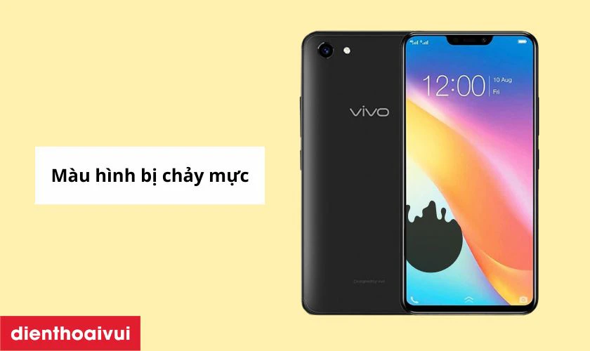 Màn hình bị chảy mực