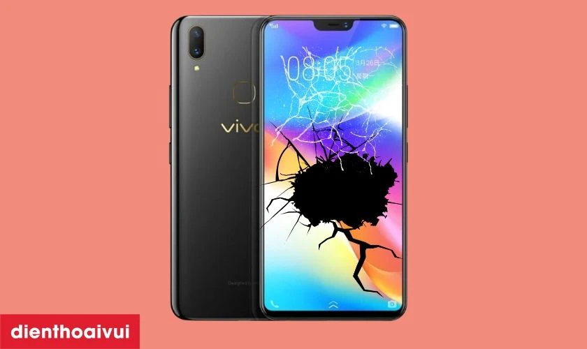 Áp lực khi va đập mạnh, rơi rớt có thể làm hỏng màn hình