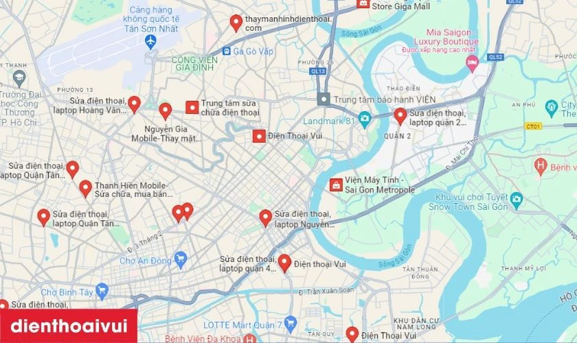 Địa chỉ cửa hàng thay màn hình Vivo Y85a ở đâu uy tín, lấy liền lại TPHCM và Hà Nội